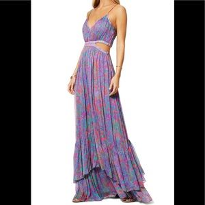 Ramy Brook Purple Maxi Dress
